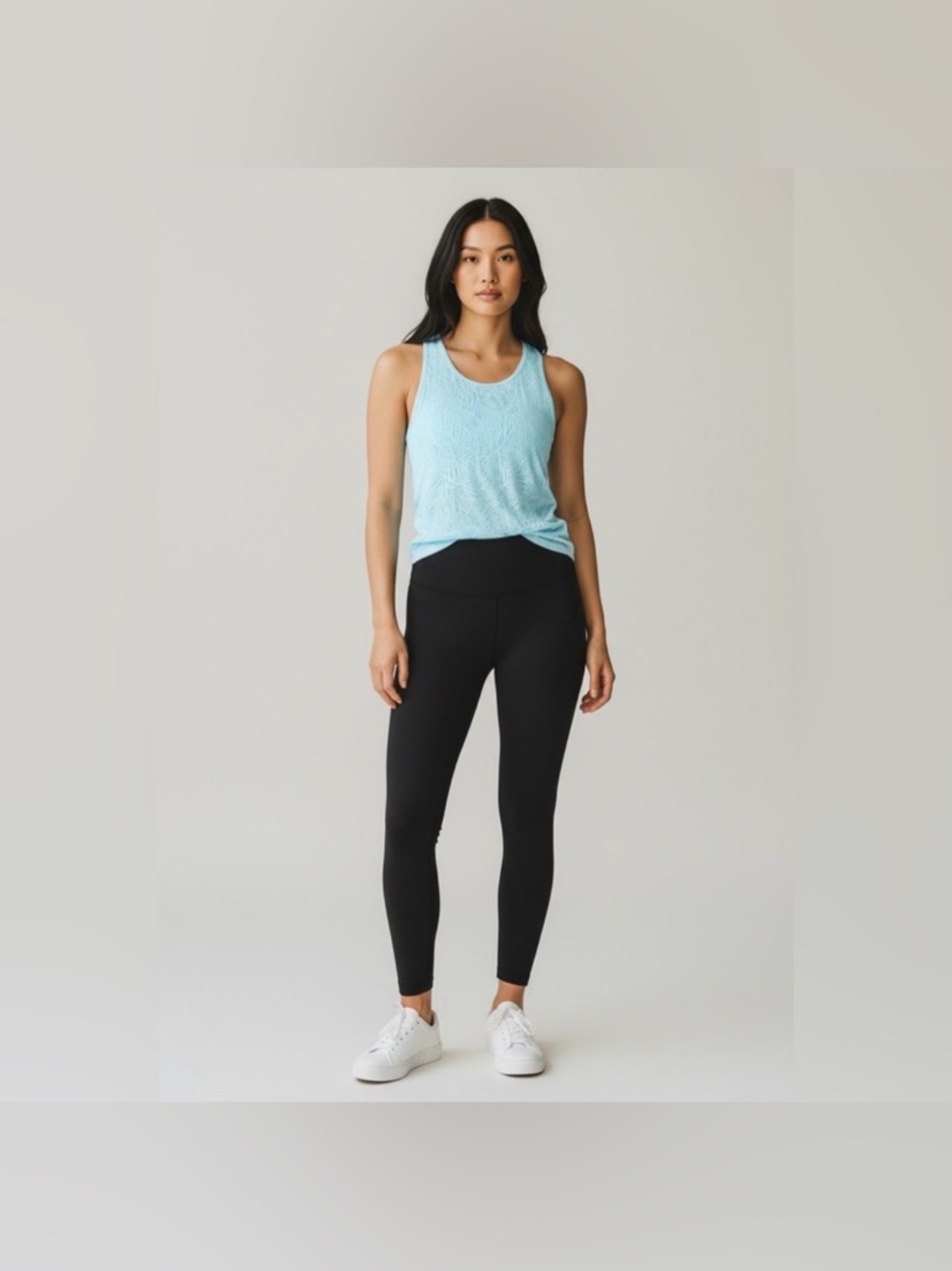 Champion Tie Back Tank Top // Blue // Large